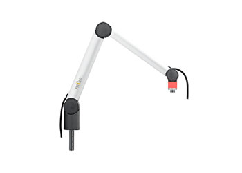 YELLOWTEC m!ka MIC ARM XS Unterminated, 535mm, with OnAir LED ring, silver