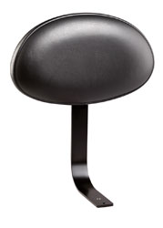 K&M 14032 BACKREST Imitation leather, black