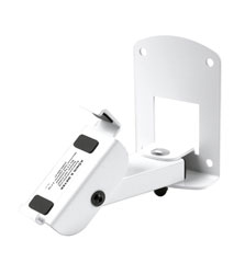 K&M 24465 LOUDSPEAKER MOUNT Wall, for JBL Control 1, 0-90 degree tilt, swivel, white