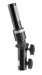 K&M 19674 TILT ADAPTER Load up to 25kg, 15 degree angle, ring lock with expanding mandrel, black