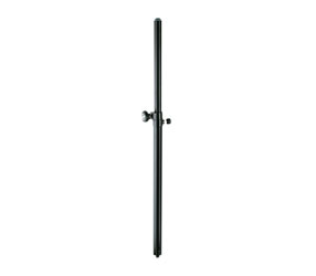 K&M 21337 DISTANCE ROD Steel, telescopic 905-1450mm, M20 thread, black