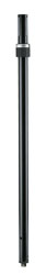 K&M 21364 DISTANCE ROD Steel, fixed 880mm, Ring Lock, M20 thread, black