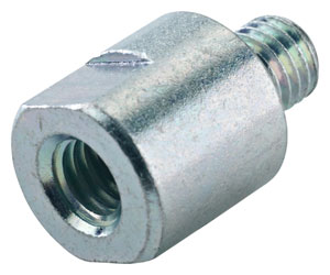 K&M 21980 THREAD ADAPTER Female 3/8 inch thread, male M10 thread