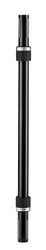 K&M 21360 DISTANCE ROD Steel, fixed 750mm, upper/lower Ring Lock, 35mm end, black