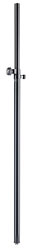 K&M 24626 DISTANCE ROD Steel, telescopic 1400-2400mm, M20 thread, black