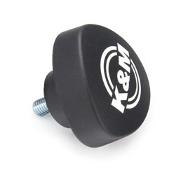 K&M 01-82-763-55 SPARE SCREW KNOB M8 x 16/33mm, with K&M logo