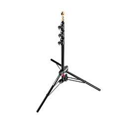 MANFROTTO 1051BAC MINI COMPACT LIGHTING STAND Air cushioned, supports 5kg, 75-211cm height, black