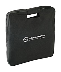 K&M 24627 CARRYING CASE For single base plate, nylon, 560x560x30mm