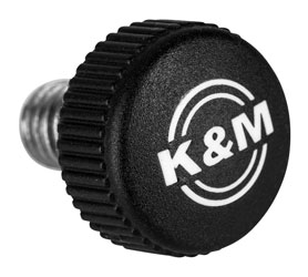 K&M 01-82-897-55 SPARE KNURLED KNOB 3/8 inch, for 23510 Stereo Bar