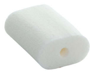 URSA STRAPS MINI FOAMIES MICROPHONE MOUNTS Soft foam, 22 x 14 x 7mm, white (pack of 12)