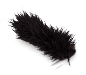 URSA STRAPS PLUSH SLEEVES MICROPHONE COVER Short fur, black (pack of 3)
