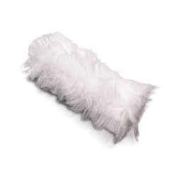 URSA STRAPS PLUSH SLEEVES MICROPHONE COVER Short fur, white (pack of 3)