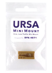 URSA MINIMOUNT MICROPHONE MOUNT For DPA 4071, brown
