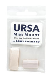 URSA MINIMOUNT MICROPHONE MOUNT For RODE Lav, white