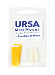 URSA MINIMOUNT MICROPHONE MOUNT For Sennheiser MKE1, white