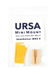 URSA MINIMOUNT MICROPHONE MOUNT For Sennheiser MKE2, beige