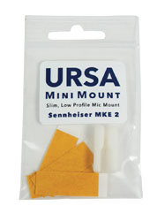 URSA MINIMOUNT MICROPHONE MOUNT For Sennheiser MKE2, white