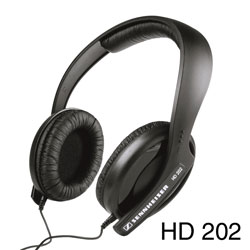 SENNHEISER HD 202 HEADPHONES 32 ohms