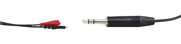 SENNHEISER SPARE CABLE For HD480 headphones, dual sided, wired stereo, Neutrik A-gauge plug, 3m