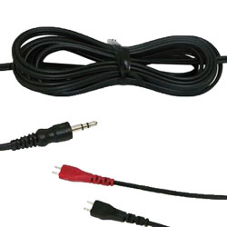 SENNHEISER 053977 SPARE CABLE For HD480 headphones, double sided, 3.5mm jack plug, 3m