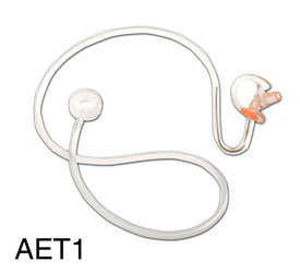 CANFORD AET1 ACOUSTIC EARTUBE Transparent, with medium right earmould, no clip