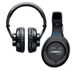 CANFORD LEVEL LIMITED HEADPHONES SRH440 88dB, wired stereo, 3.5mm jack & 6.35mm adapter