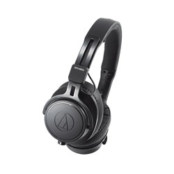 AUDIO-TECHNICA ATH-M60X HEADPHONES Closed, 38 ohms, 3.5mm jack, 6.35mm adapter, straight + coiled