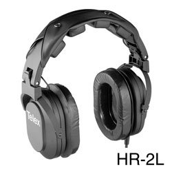 RTS HR-2L HEADPHONES 150 ohms, straight cable, unterminated