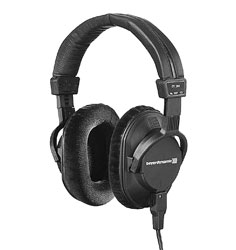 BEYERDYNAMIC DT 250 HEADPHONES 80 ohms, closed back, coiled cable