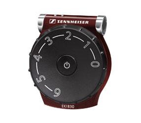 SENNHEISER EKI 830 IR RECEIVER Bodypack, 2.3/2.8MHz, wideband, red