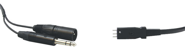 BEYERDYNAMIC K 190.40 SPARE CABLE For DT190/DT280/DT290/DT297, 3-pin XLR, 6.35mm stereo jack