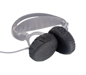CANFORD HEADPHONE HYGIENE COVERS 70mm-100mm (pack of 5 individually packed pairs)