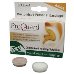 PROGUARD MOULD-YOUR-OWN EARPLUGS Beige