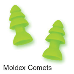 MOLDEX COMETS EARPLUGS (pair)