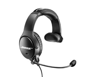 BOSE SOUNDCOMM B40 HEADSET Single sided, right sided earphone/boom arm, 4-pin XLRF