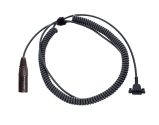 SENNHEISER 502458 CABLE-H-X5 Copper, coiled, for HMD 26, 46 headset use with intercom, XLR5, 3m