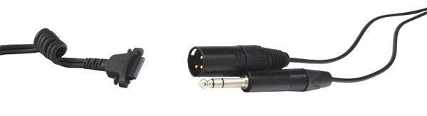 SENNHEISER 505782 CABLE-II-X3K1 Copper, for HMD26-II, HME26-II-P48, HME27, XLR3M/6.35mm stereo jack