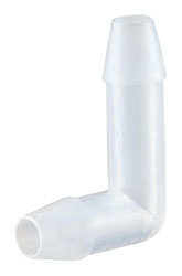 VOICE TECHNOLOGIES RIGHT ANGLE JOINT For elbow acoustic tubes, transparent