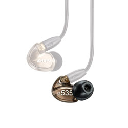 SHURE SE535-V-LEFT SPARE EARPHONE For SE535, bronze