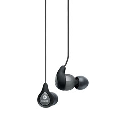 SHURE SE112 EARPHONES In-ear, single dynamic driver, fixed cable, grey