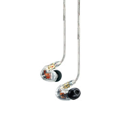 SHURE SE425 PRO EARPHONES In-ear, dual high-definition drivers, detachable cable, clear