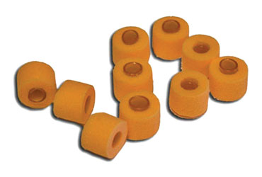 SHURE EAORF2-10S FOAM TIPS For SCL2/E2C, orange, small (pack of 10)