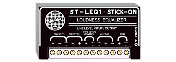 RDL ST-LEQ1 SIGNAL PROCESSOR Loudness equaliser, line level