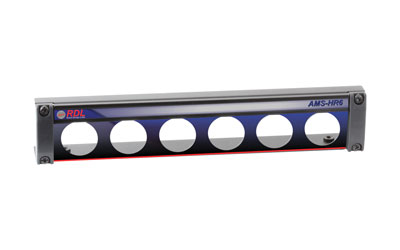 RDL AMS-HR6 MOUNTING PANEL For 6x AMS modules