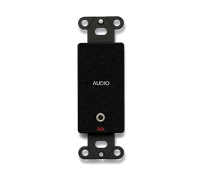 RDL DB-MJPT AUDIO INTERFACE Bi-directional, 1x 3.5mm jack in, 1x 3.5mm jack out, black