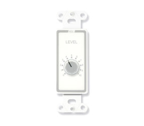 RDL D-RLC10K REMOTE Level controller, 0 to 10kOhm, rotary controller, white