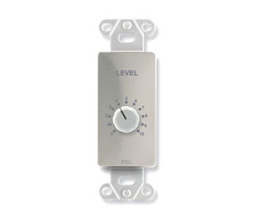 RDL DS-RLC10K REMOTE Level controller, 0 to 10kOhm, rotary controller, stainless steel