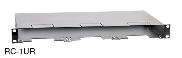 RDL RC-1UR CHASSIS Rack mount, 1U, for 3x Rack-Up modules and Stick-On/TX series modules