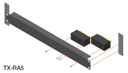 RDL TX-RA5 RACKMOUNT FRAME For 5x TX module