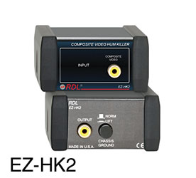 RDL EZ-HK2 HUM KILLER ISOLATION TRANSFORMER Video, composite, RCA (phono) I/O